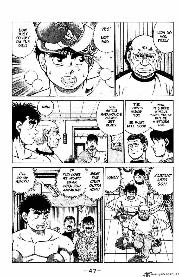 Hajime no Ippo: Fighting Spirit, Chapter 45 image 07